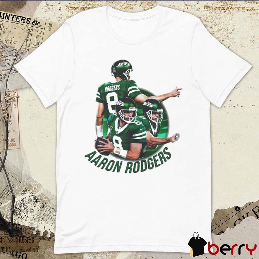 Aaron Rodgers New York Jets NFL Graphic t-shirt