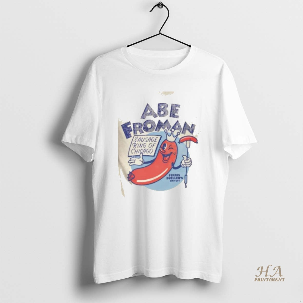 Official Abe Froman Sausage King Of Chicago Ferris Buellers Day Off T-Shirts, Hoodie, Sweatshirt | InkNestWear.com