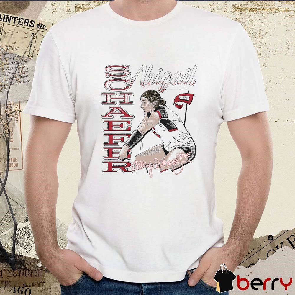 Abigail Schaefer Western Kentucky Illustrated Signature Graphic t-shirt