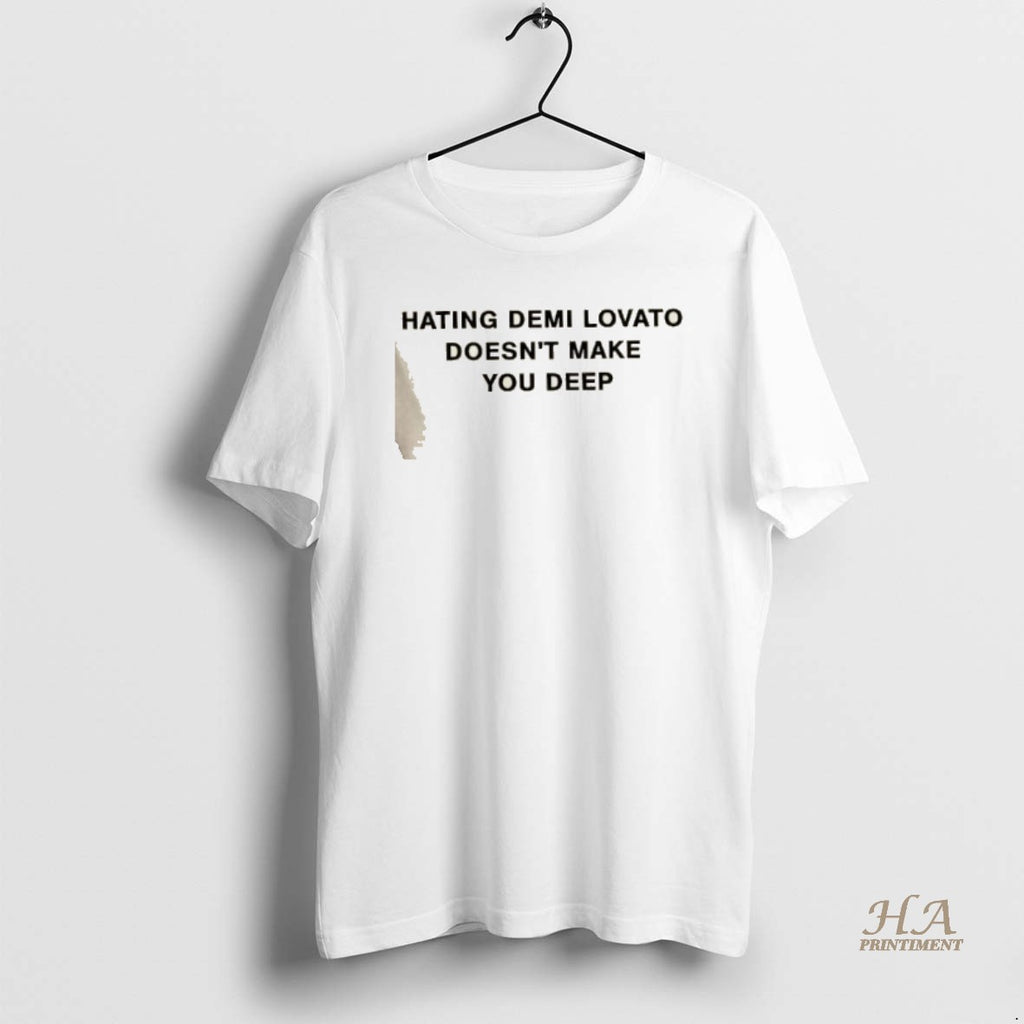 Official Addison Rae Hating Demi Lovato Doesnt Make You Deep T-Shirts, Hoodie, Sweatshirt | InkNestWear.com
