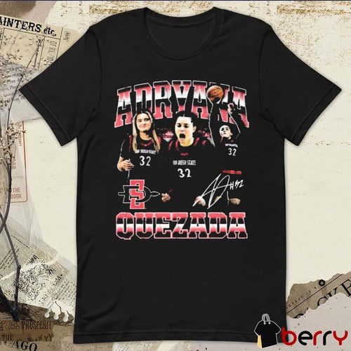 Adryana Quezada San Diego State Aztecs Signature Graphic t-shirt