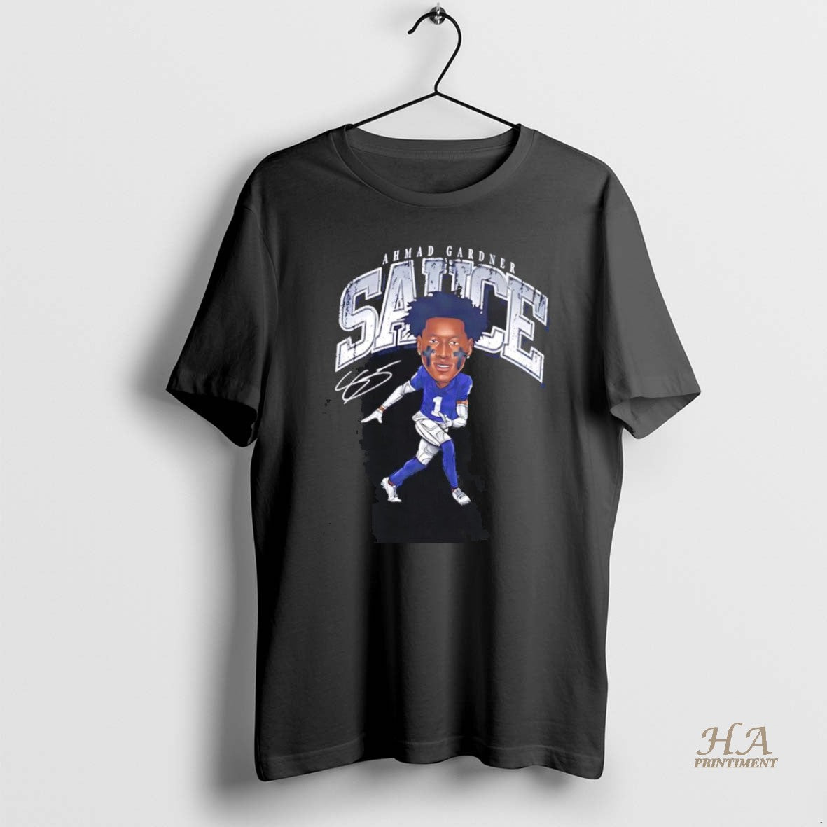 Official Ahmad Sauce Gardner Caricature Indianapolis Colts T-Shirts, Hoodie, Sweatshirt