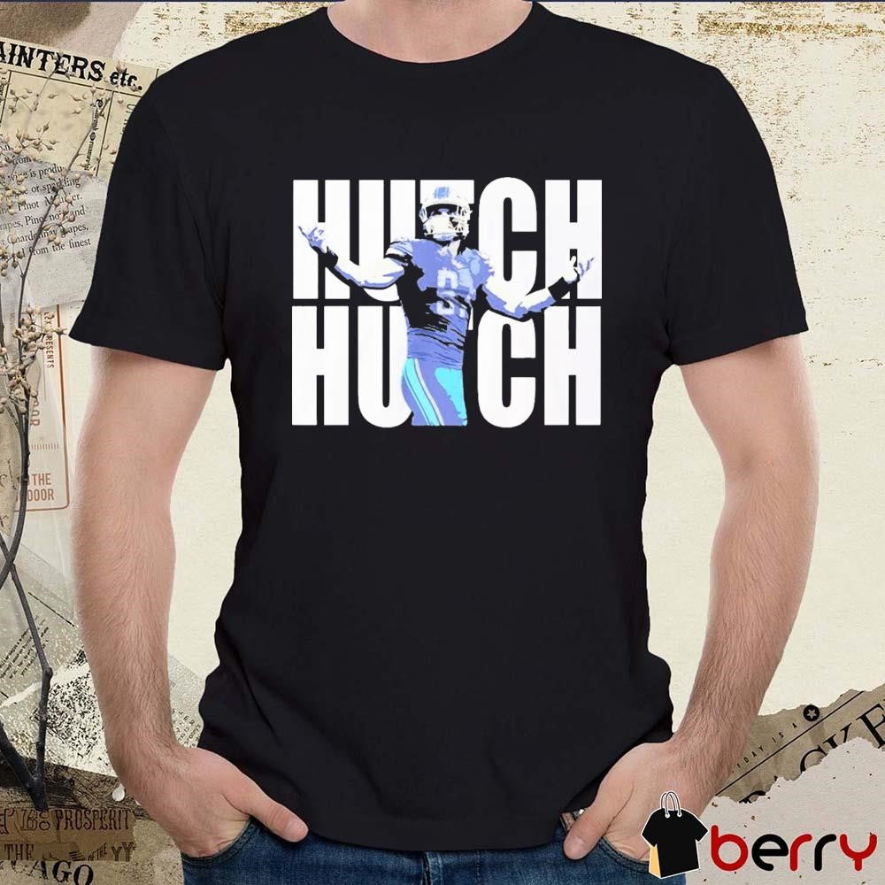 Aidan Hutchinson Player Football League Detroit Lions Team NFL t-shirt