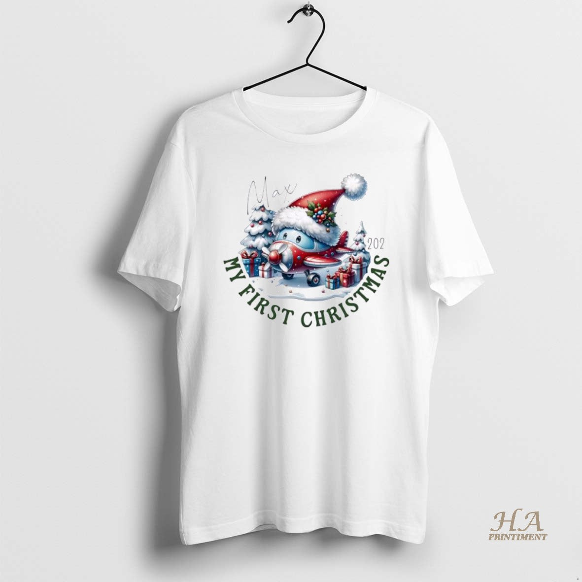 Official Airplane Custom Xmas Babys First Christmas Personalized Ornaments White T-Shirts, Hoodie, Sweatshirt