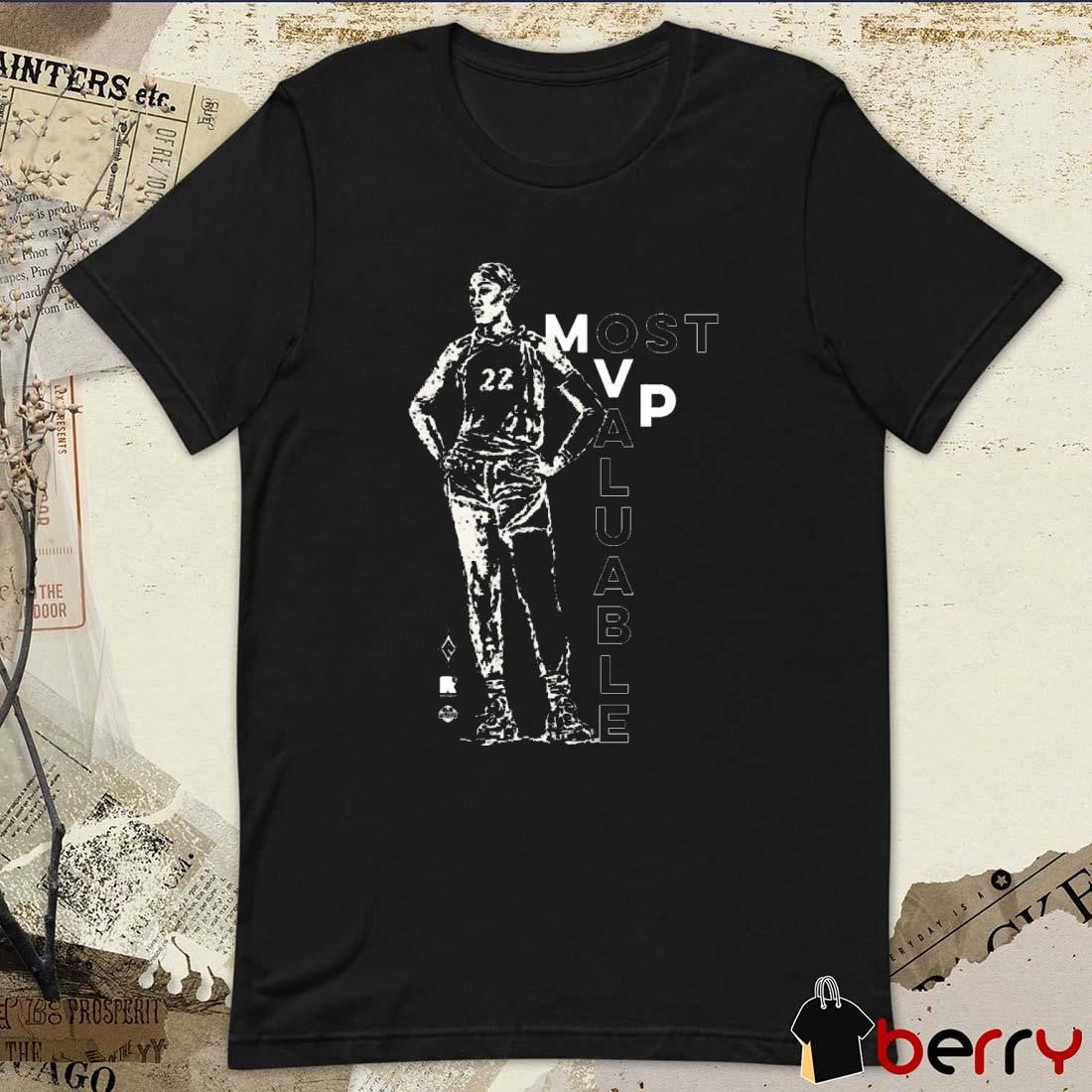 A’ja Wilson Las Vegas Aces round21 2024 WNBA MVP A’Legend Graphic t-shirt