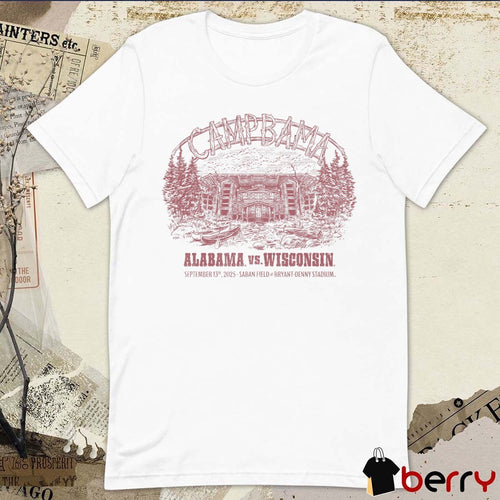 Alabama Vs Wisconsin September 13th 2025 Saban Field At Bryant-Denny Stadium t-shirt