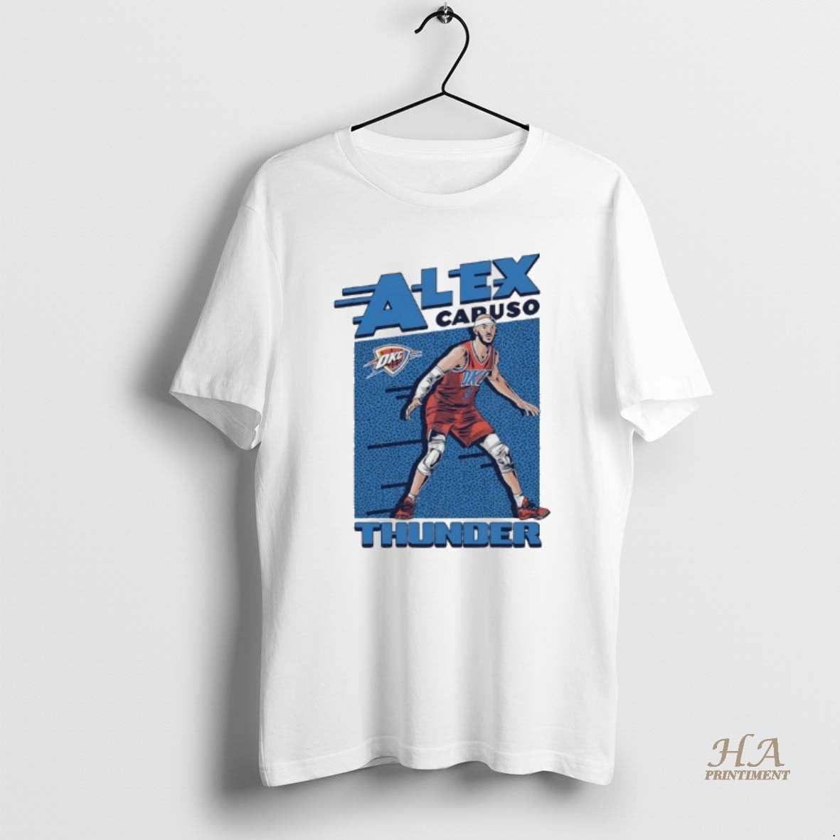 Official Alex Caruso Oklahoma City Thunder Player Graphic Cartoon T-Shirts, Hoodie, Sweatshirt | InkNestWear.com