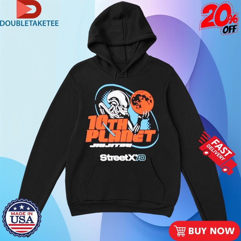 Alien StreetxAD 10th Planet Jiu Jitsu T-shirts