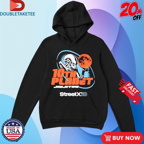 Alien StreetxAD 10th Planet Jiu Jitsu T-shirts