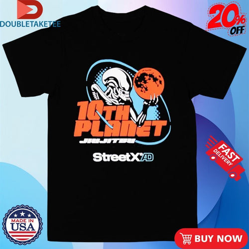 Alien StreetxAD 10th Planet Jiu Jitsu T-shirts