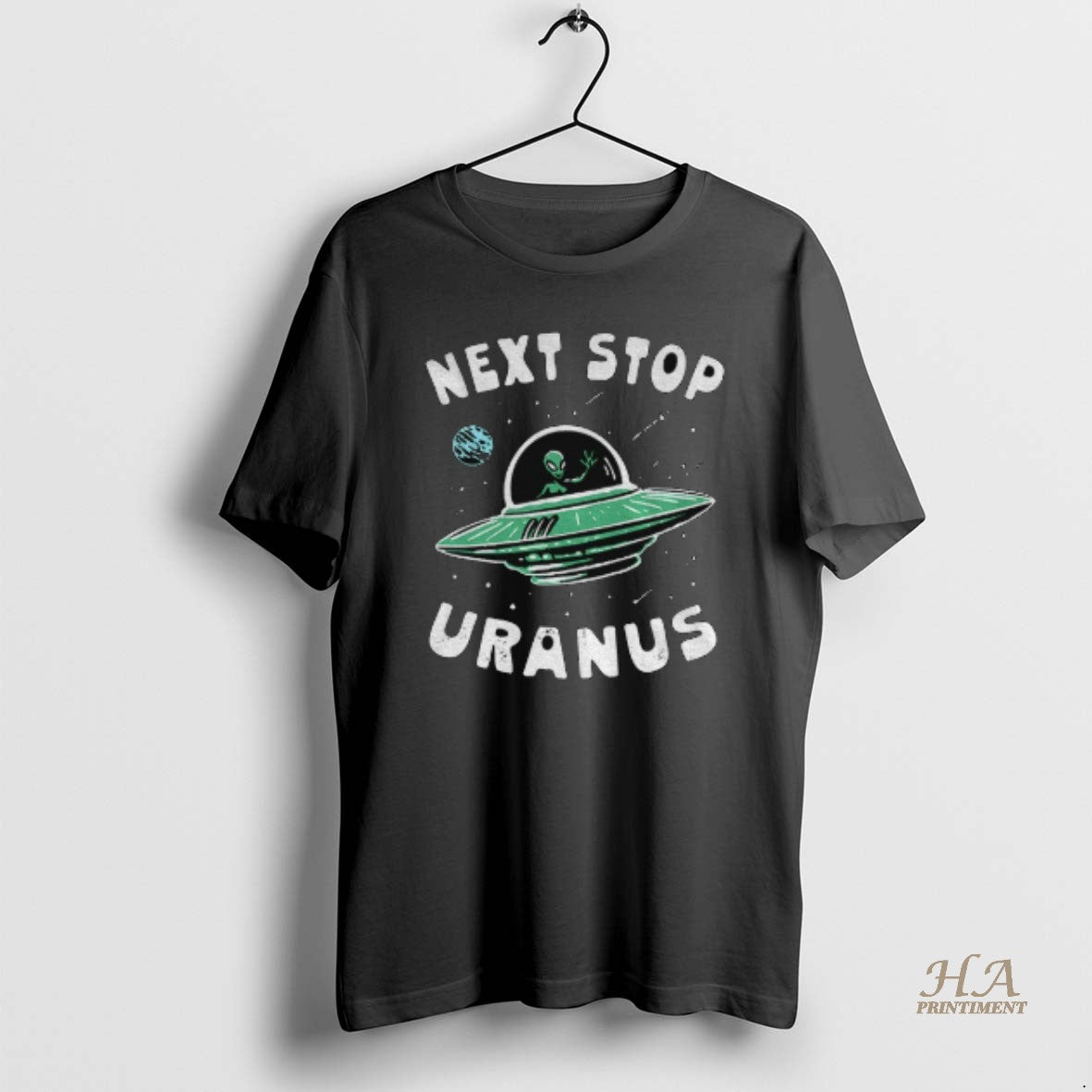 Official Alien Ufo Space Next Stop Uranus T-Shirts, Hoodie, Sweatshirt | InkNestWear.com
