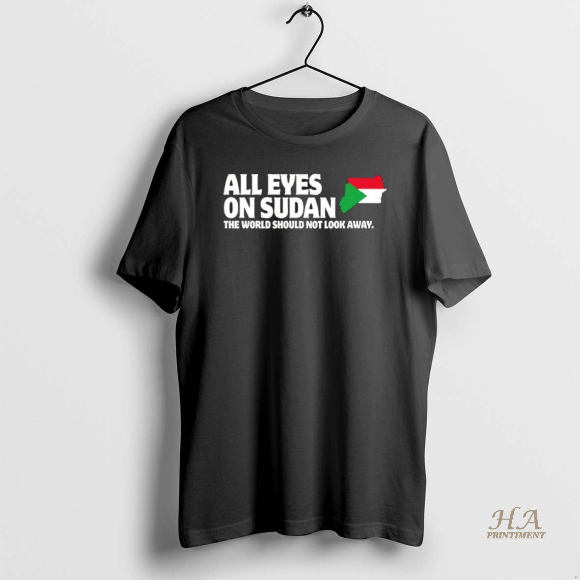 Official All Eyes On Sudan The World Should Not Look Away T-Shirts, Hoodie, Sweatshirt | InkNestWear.com
