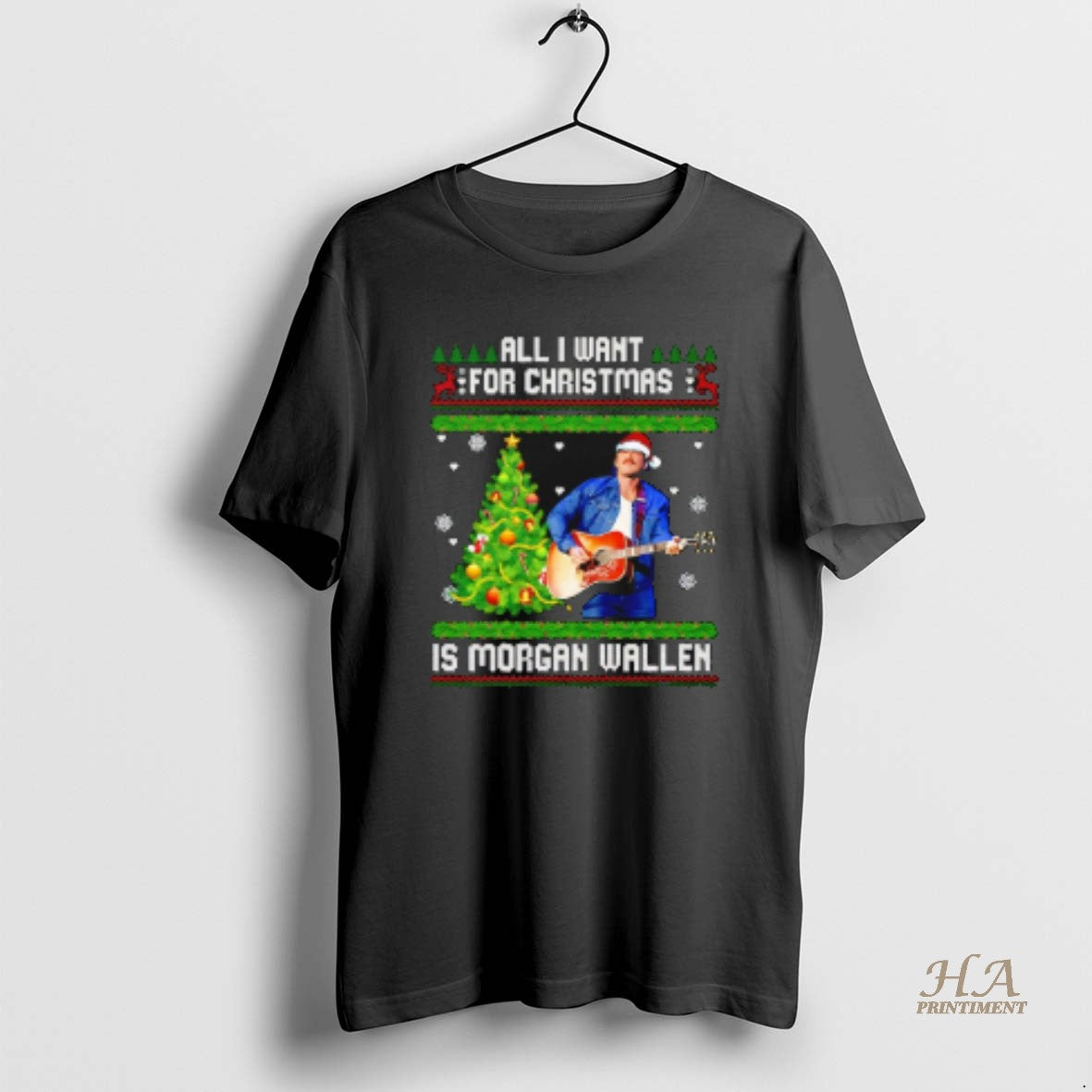 Official All I Want For Christmas Is Morgan Wallen Ugly T-Shirts, Hoodie, Sweatshirt | InkNestWear.com