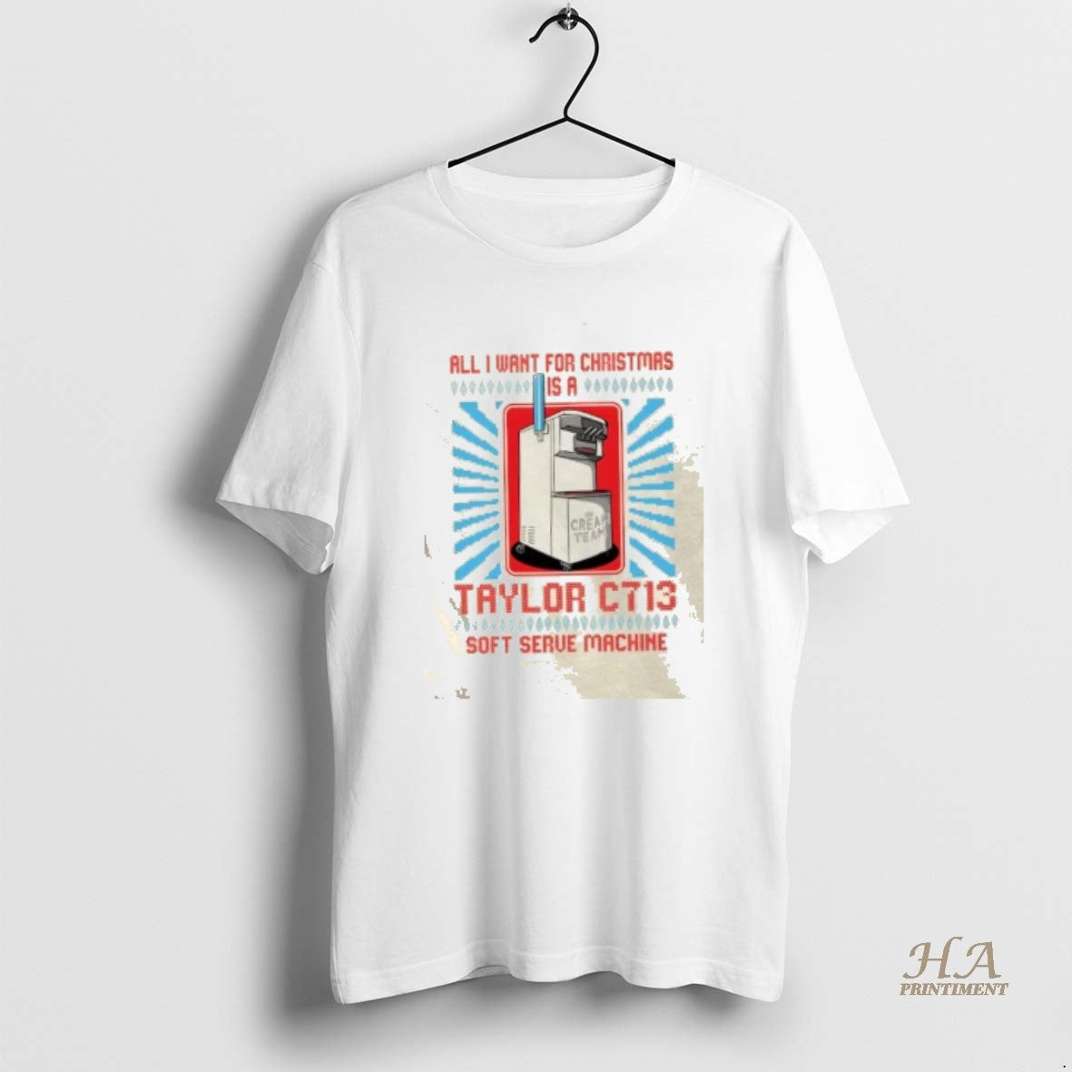 Official All I Want For Christmas Is A Taylor C713 Soft Serve Machine T-Shirts, Hoodie, Sweatshirt | InkNestWear.com