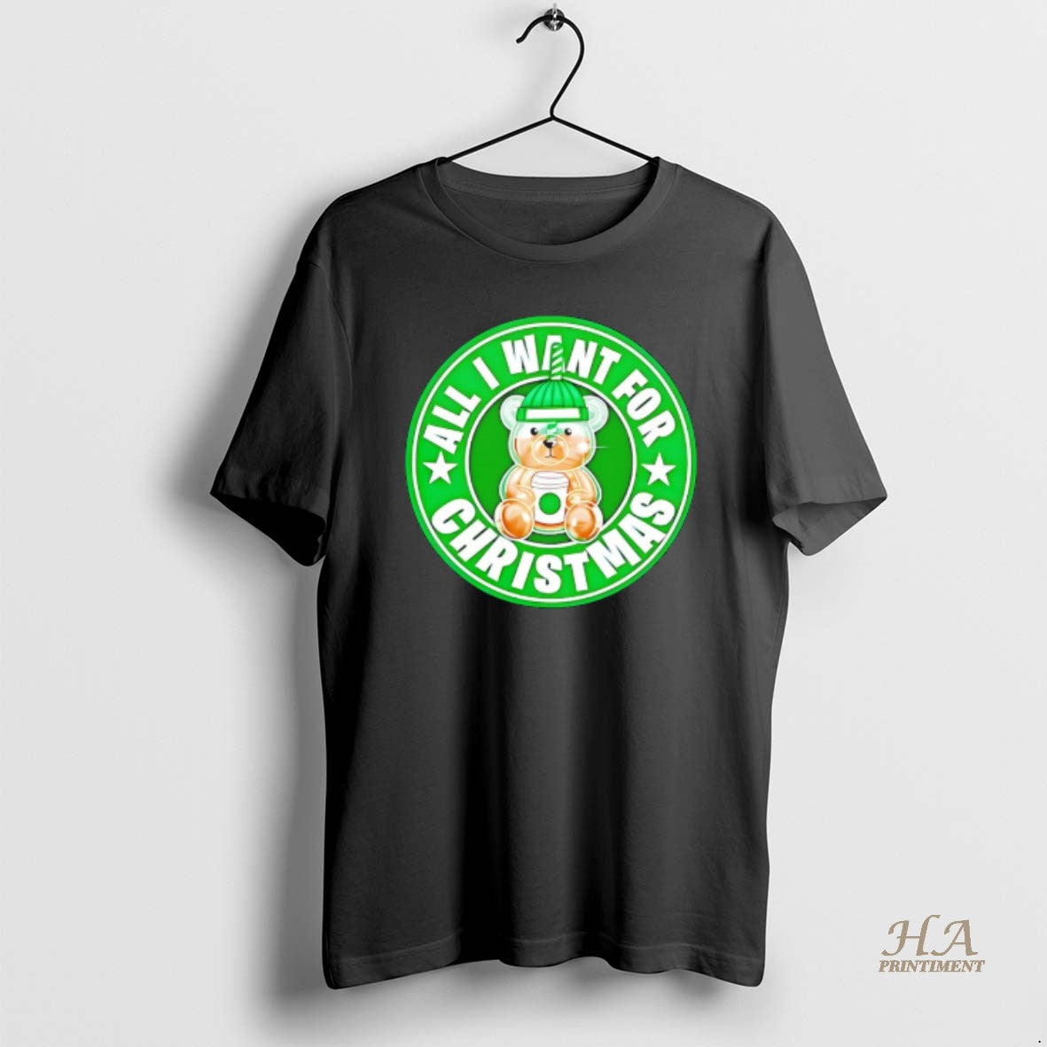 Official All I Want For Christmas Bear Logo T-Shirts, Hoodie, Sweatshirt | InkNestWear.com