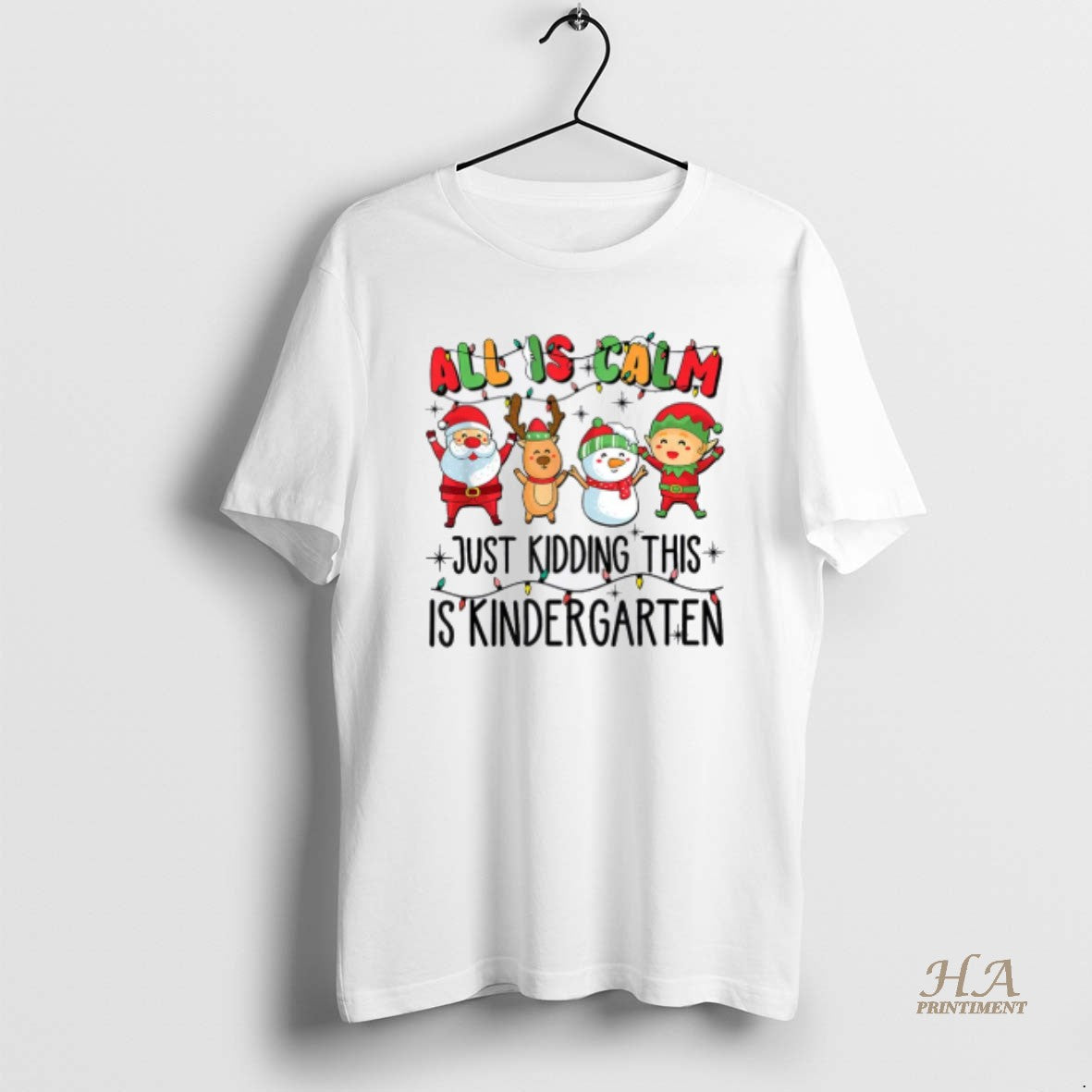 Official All Is Calm Just Kidding This Is Kindergarten T-Shirts, Hoodie, Sweatshirt | InkNestWear.com