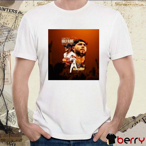 Alright Field Gold Glove Wilyer Abreu Boston Red Sox Poster t-shirt