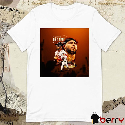 Alright Field Gold Glove Wilyer Abreu Boston Red Sox Poster t-shirt