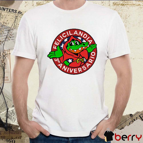 Alvaro Diaz Felicilandia 3 Year Anniversary t-shirt