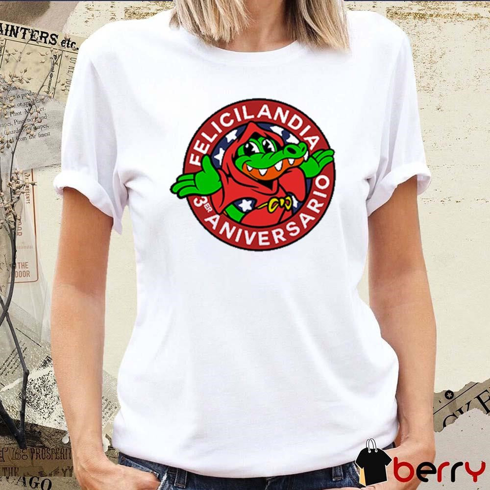 Alvaro Diaz Felicilandia 3 Year Anniversary t-shirt