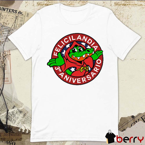 Alvaro Diaz Felicilandia 3 Year Anniversary t-shirt