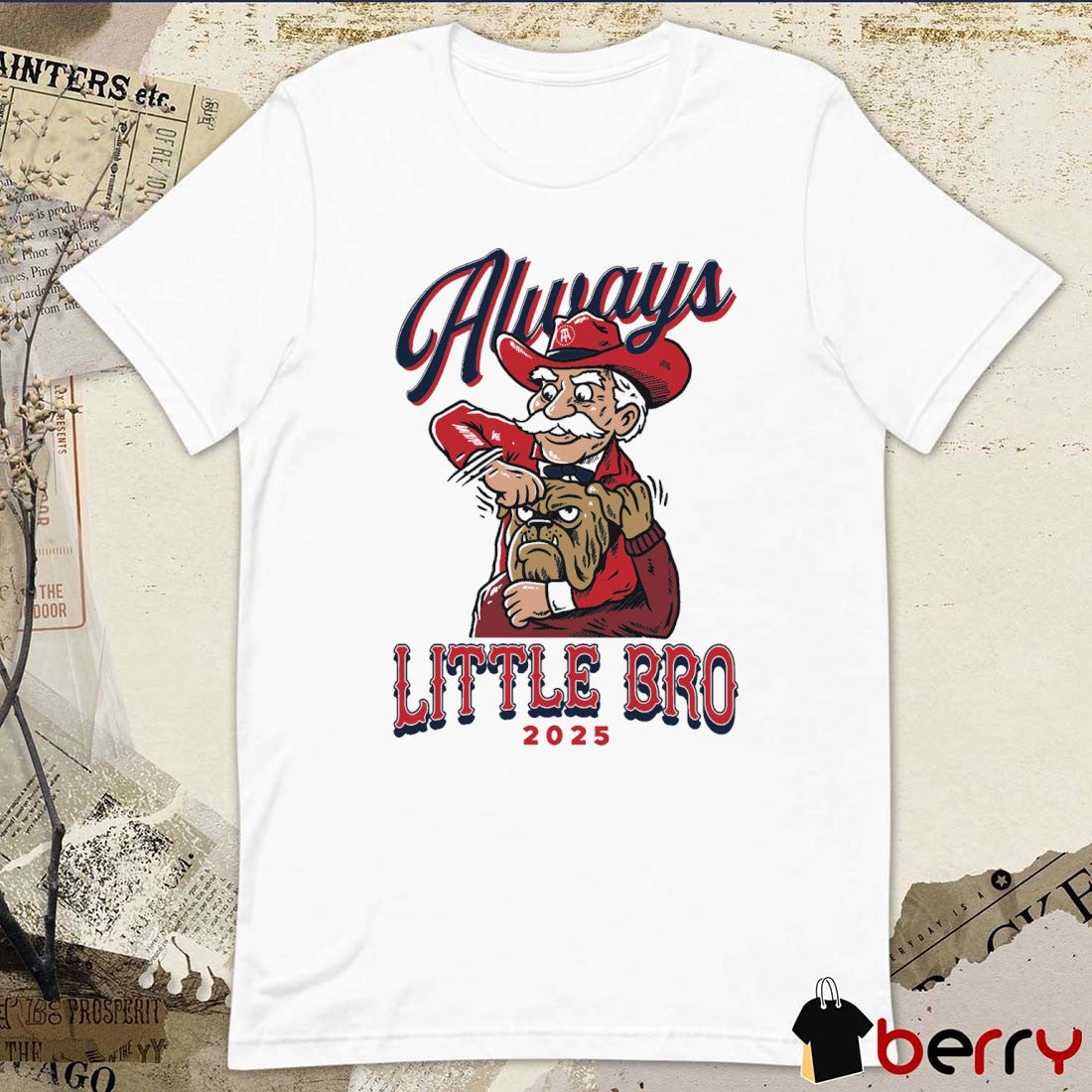 Always Little Bro 2025 Ole Miss Rebels Vs Mississippi State Bulldogs t-shirt