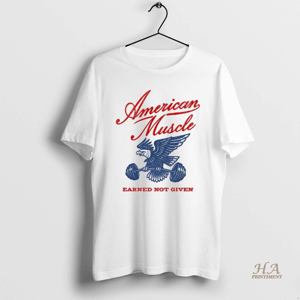 Official American Muscle Earned Not Given T-Shirts, Hoodie, Sweatshirt | InkNestWear.com