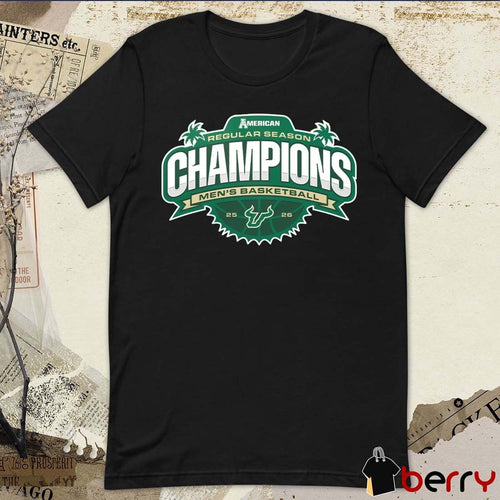 American Regular Season Champions USF Men’s Basketball 2026 t-shirt