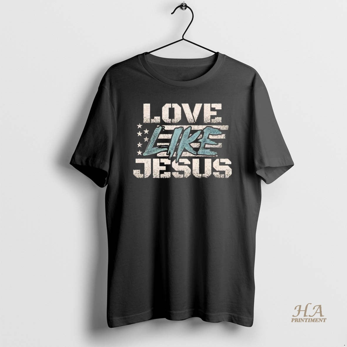 Official American Flag Love Like Jesus T-Shirts, Hoodie, Sweatshirt | InkNestWear.com