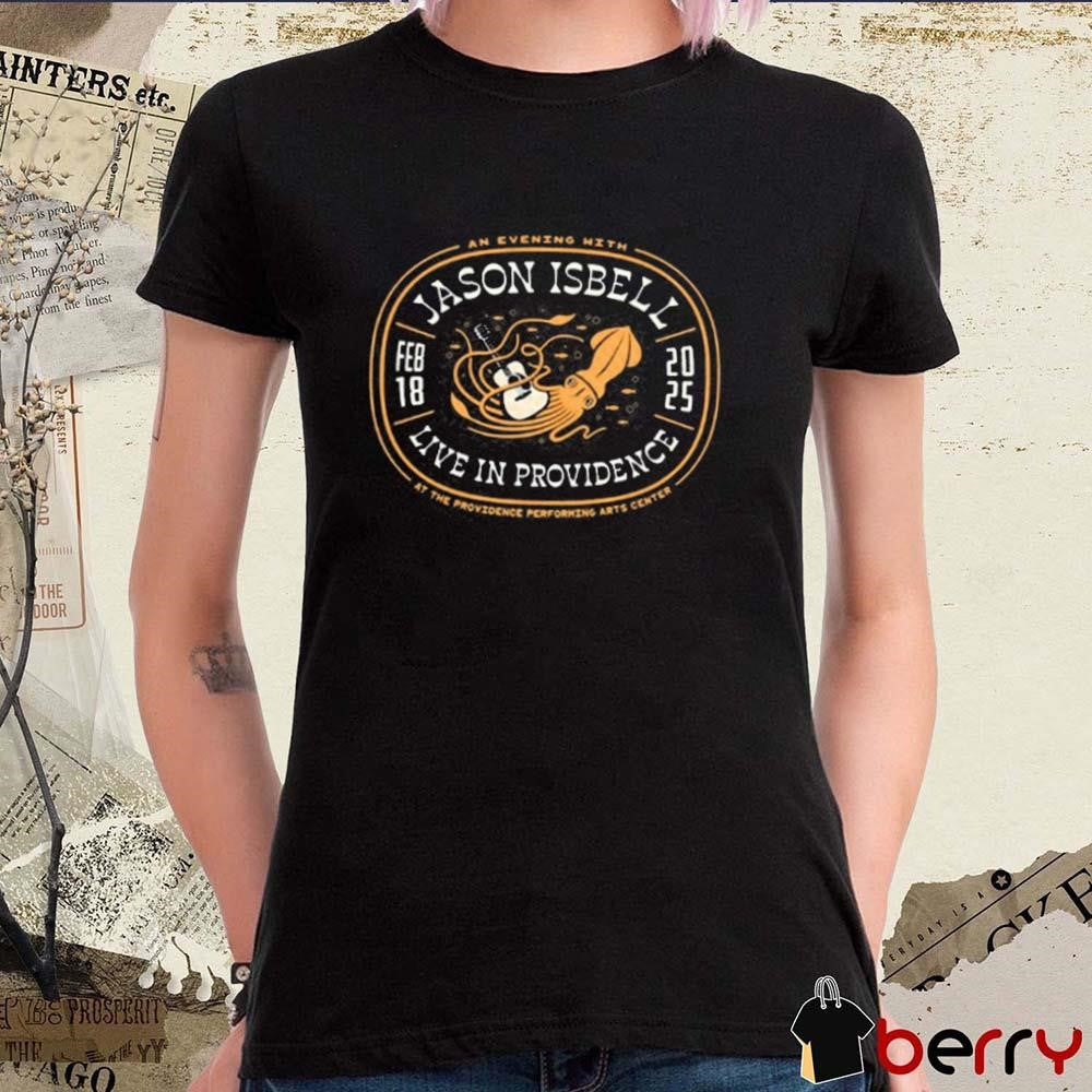 An Evening With Jason Isbell February 18 2025 Live At Providence Performing Arts Center t-shirt