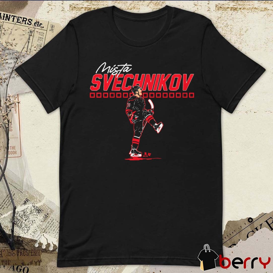 Andrei Svechnikov Mista Svechnikov Carolina Hurricanes Hockey t-shirt