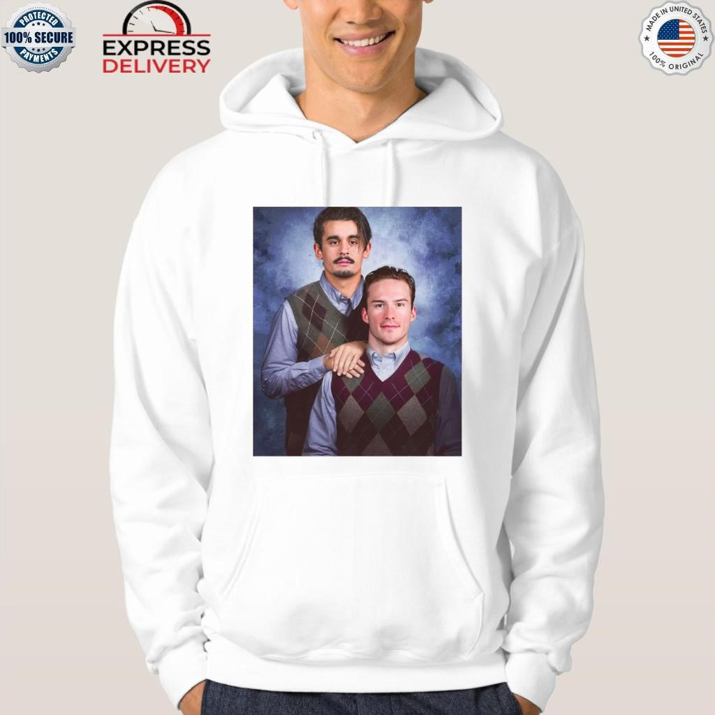 Andrei Svechnikov and Seth Jarvis Carolina Step Brothers Shirt