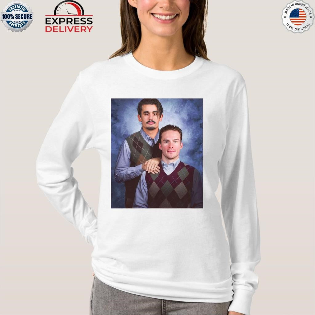 Andrei Svechnikov and Seth Jarvis Carolina Step Brothers Shirt