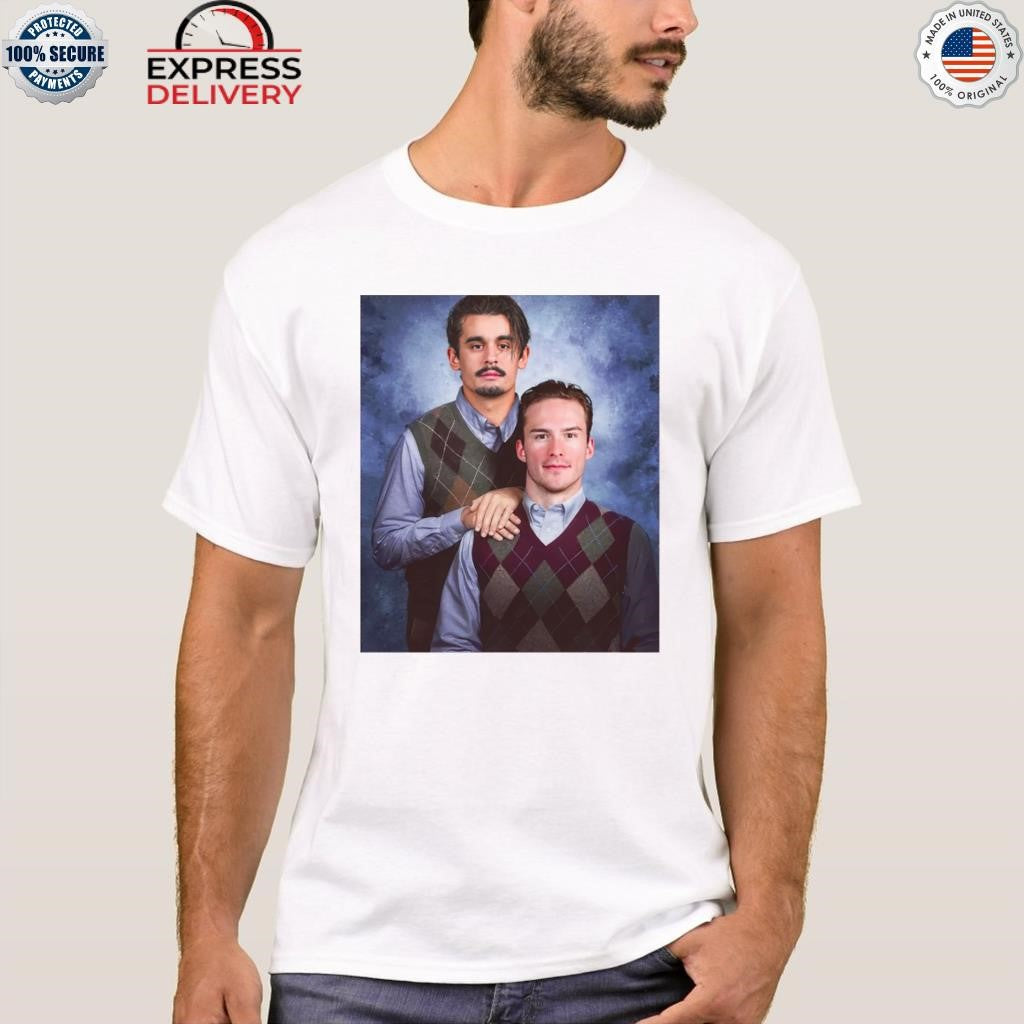 Andrei Svechnikov and Seth Jarvis Carolina Step Brothers Shirt