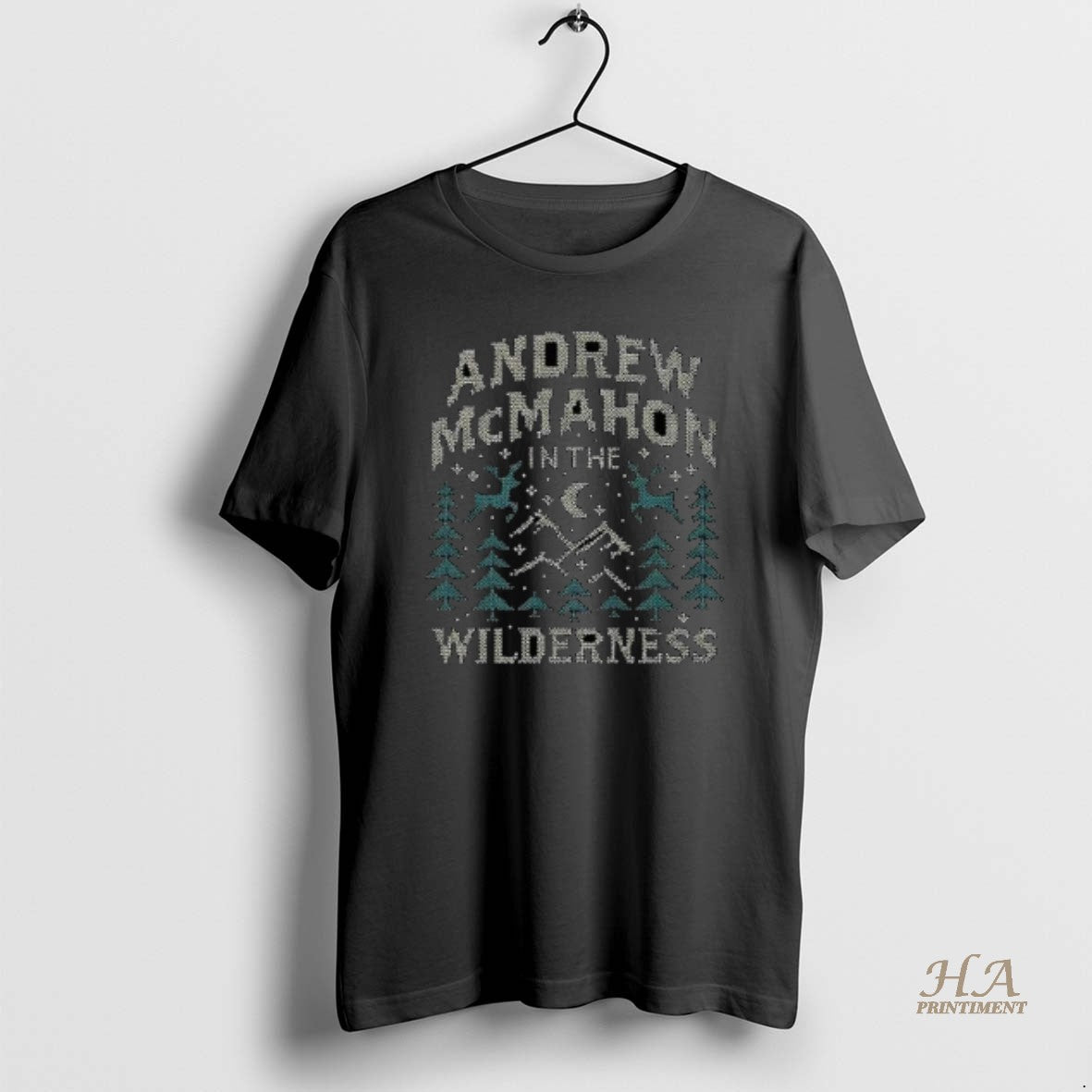 Official Andrew Mcmahon In The Wilderness Holiday Circle Black T-Shirts, Hoodie, Sweatshirt | InkNestWear.com