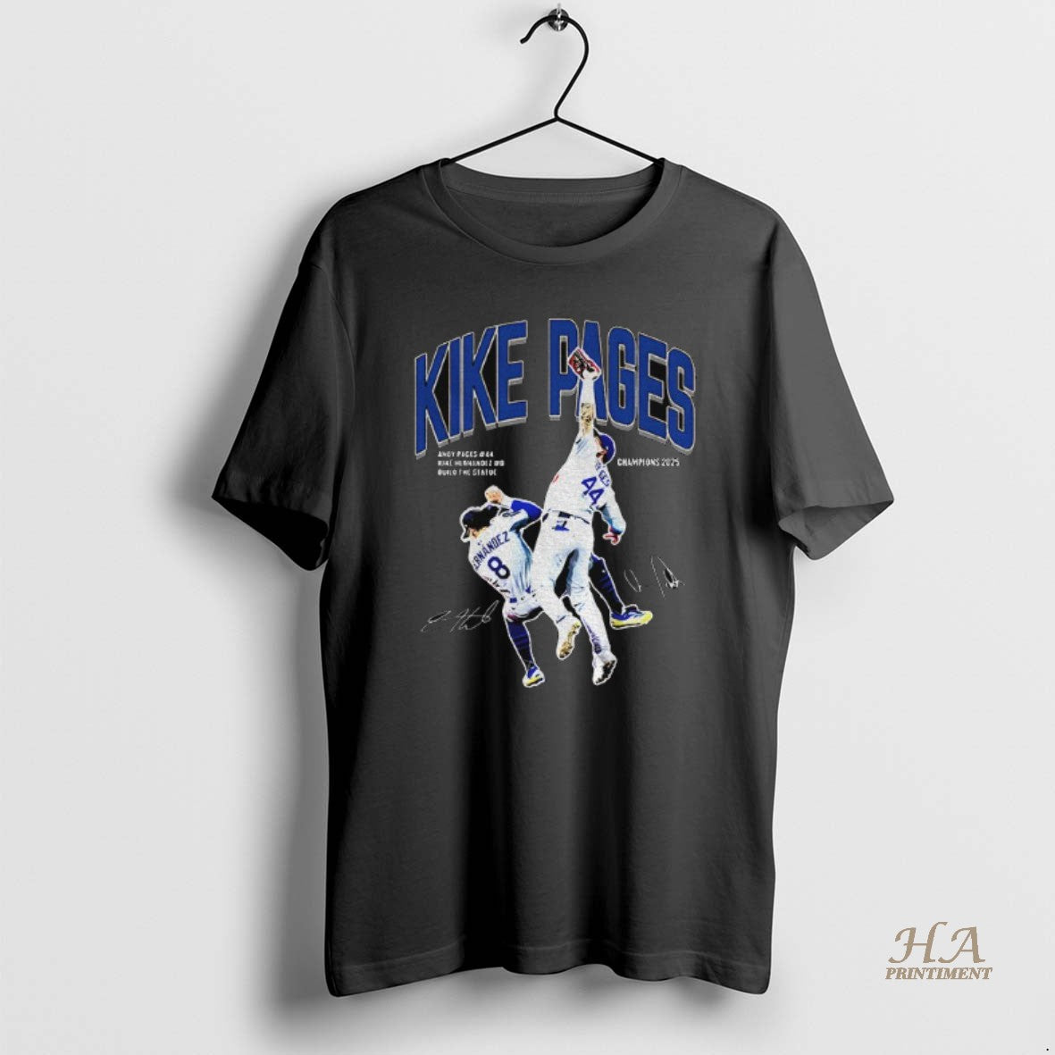 Official Andy Pages Catch Dodgers World Series Game 7 Saving The Catch Signature T-Shirts, Hoodie, Sweatshirt
