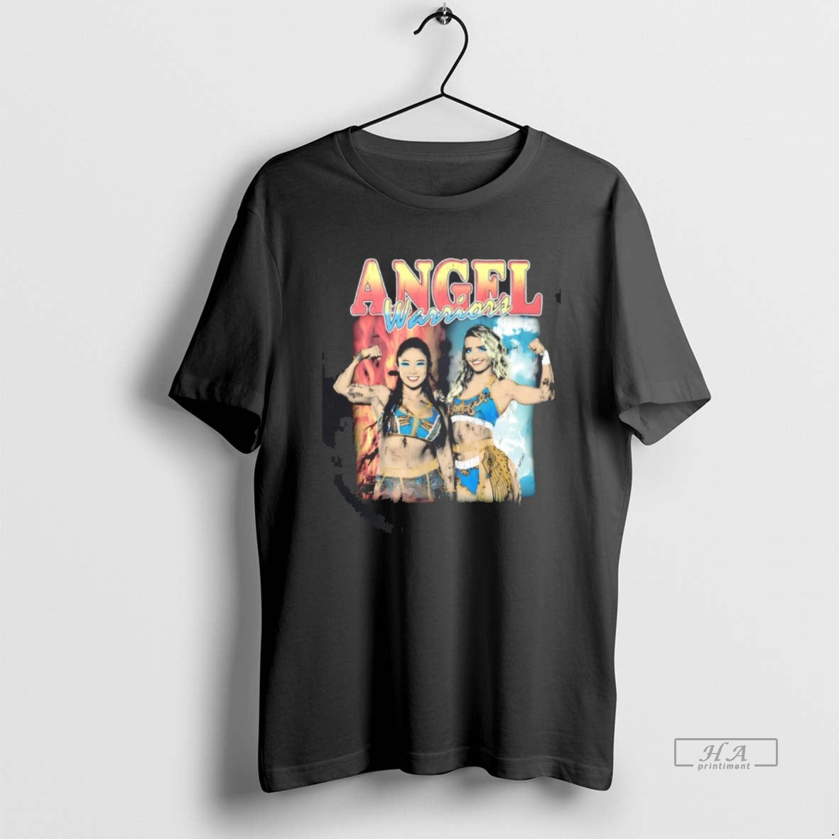 Official Angel Warriors Fire And Ice Graphic T-Shirts, Hoodie, Sweatshirt | InkNestWear.com