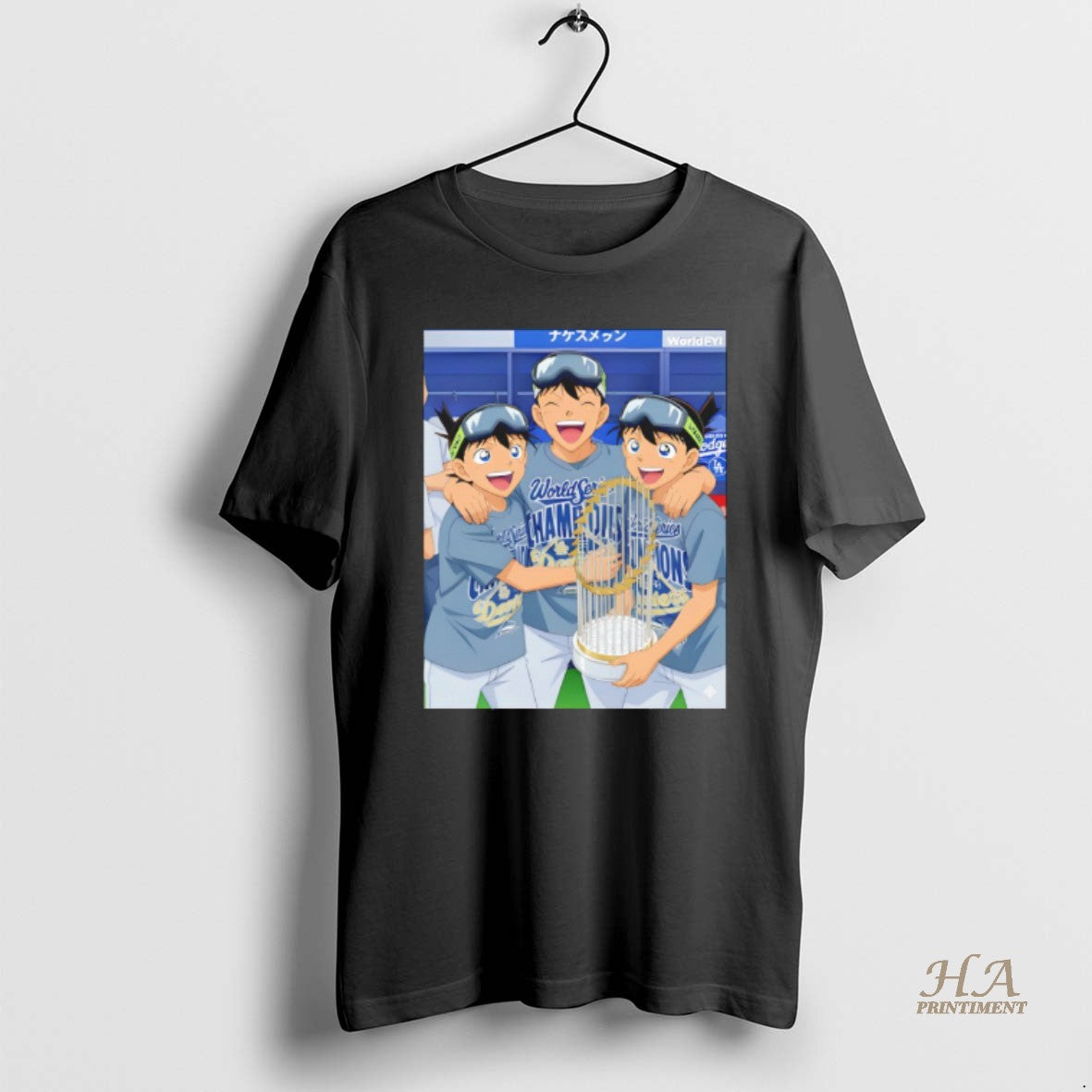 Official Anime Character Los Angeles Dodgers World Series Champions 2025 Mlb T-Shirts, Hoodie, Sweatshirt | InkNestWear.com