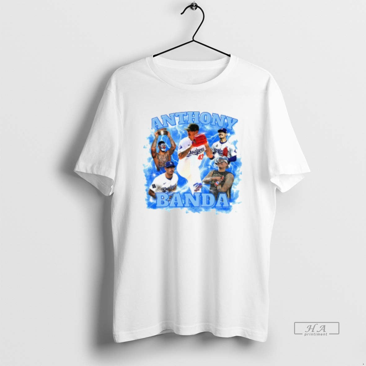 Official Anthony Banda Los Angeles Dodgers Baseball Mlb Storm Graphic T-Shirts, Hoodie, Sweatshirt | InkNestWear.com