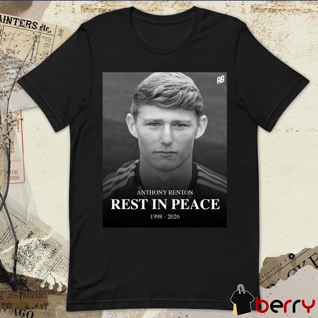 Anthony Renton Rest In Peace 1998 – 2026 Rising Ballers Poster t-shirt