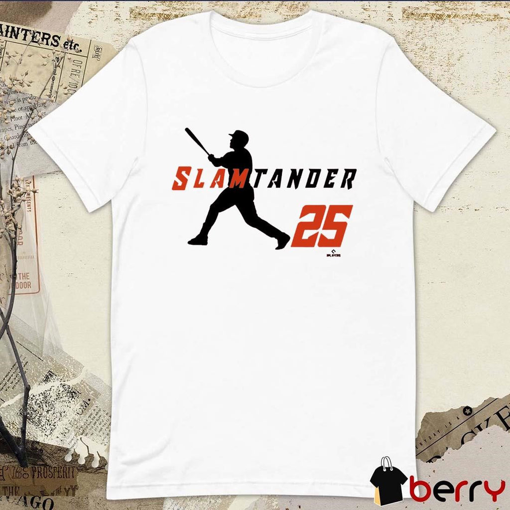 Anthony Santander #25 Slamtander Swing Baltimore Orioles MLB t-shirt