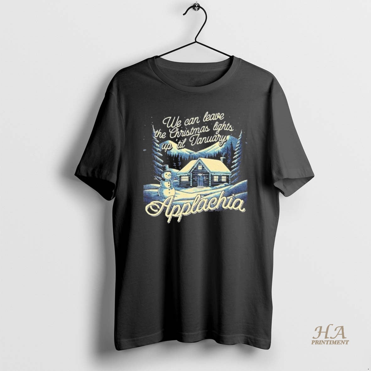 Official Appalachia We Can Leave The Christmas Lights Up Til January T-Shirts, Hoodie, Sweatshirt | InkNestWear.com