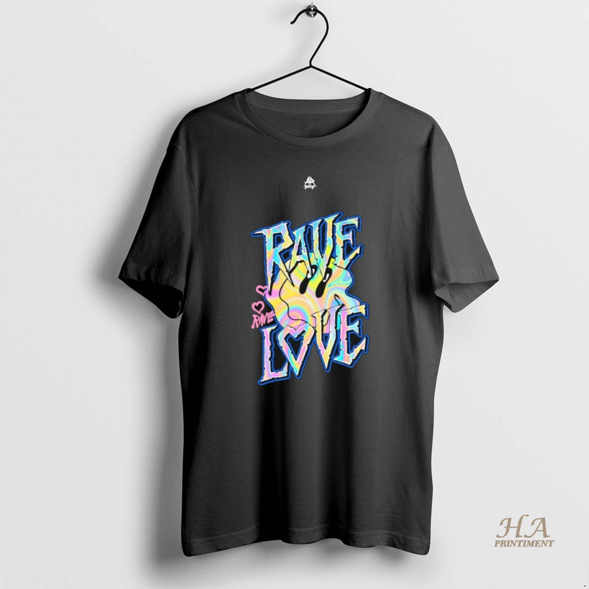 Official Ar Gang Rave Love Smiley T-Shirts, Hoodie, Sweatshirt | InkNestWear.com