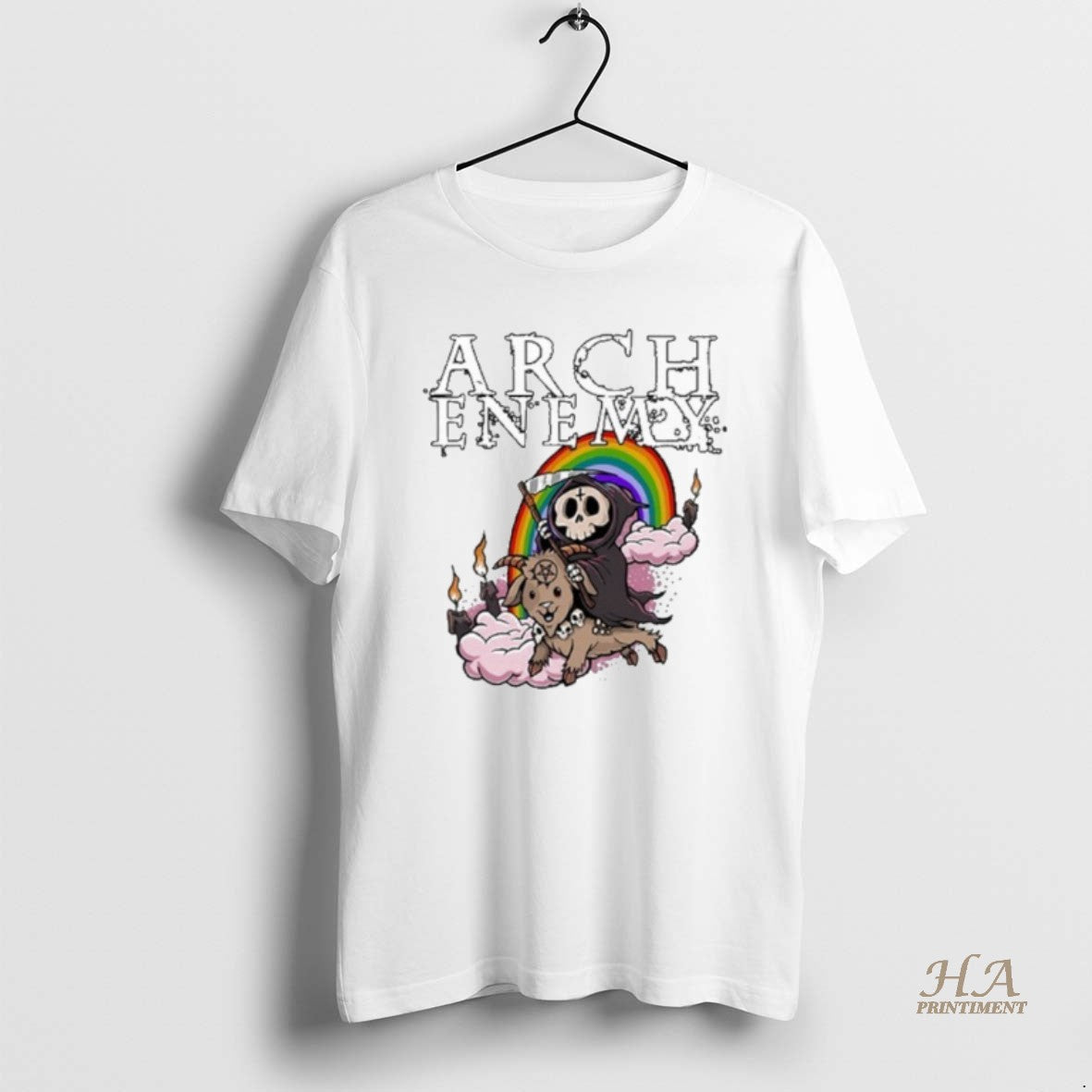 Official Arch Enemy Rainbow Reaper T-Shirts, Hoodie, Sweatshirt | InkNestWear.com