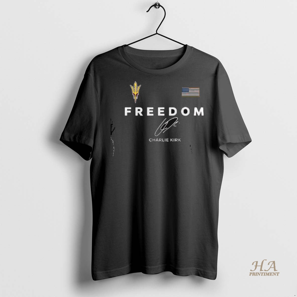 Official Arizona State Sun Devils X Charlie Kirk Freedom Its All About Jesus Signature T-Shirts, Hoodie, Sweatshirt