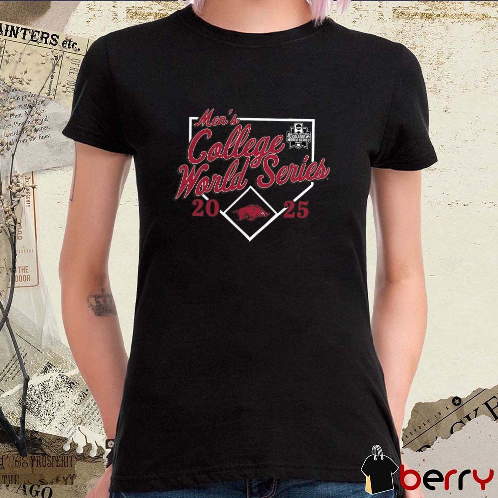 Arkansas Razorbacks NCAA Baseball Men’s College World Series Bullpen Ace 2025 t-shirt