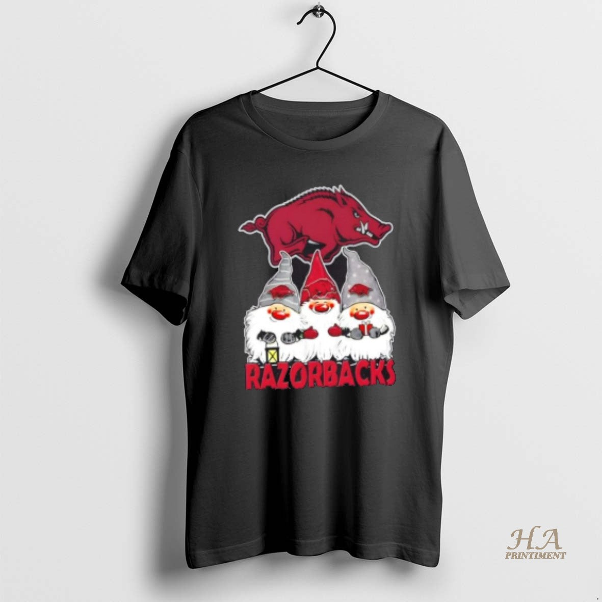 Official Arkansas Razorbacks X Gnomes Xmas Christmas T-Shirts, Hoodie, Sweatshirt | InkNestWear.com