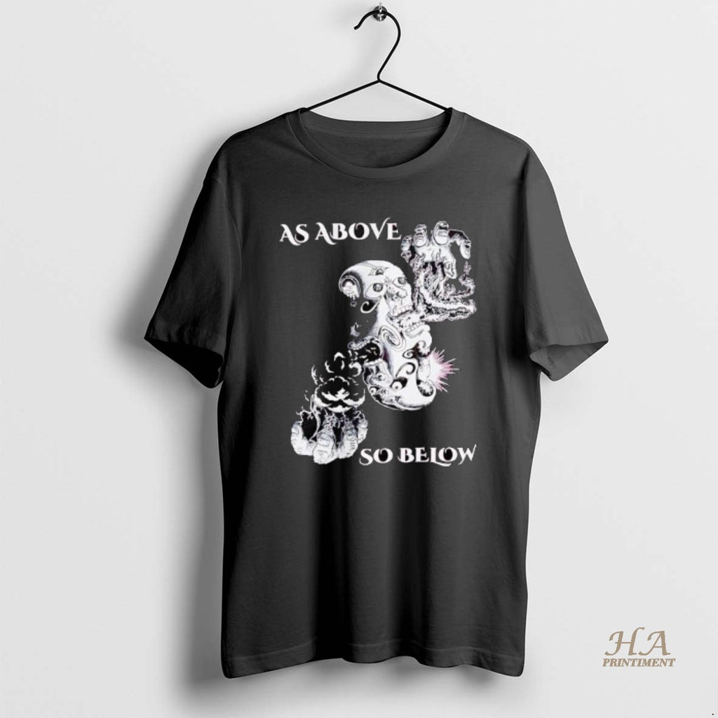 Official As Above So Below Skull T-Shirts, Hoodie, Sweatshirt | InkNestWear.com