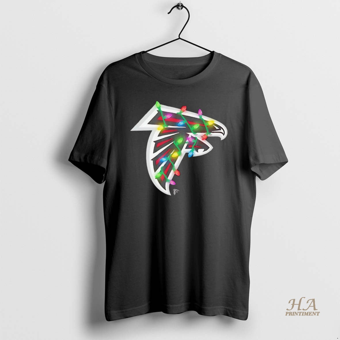 Official Atlanta Falcons Logo Christmas Light T-Shirts, Hoodie, Sweatshirt | InkNestWear.com