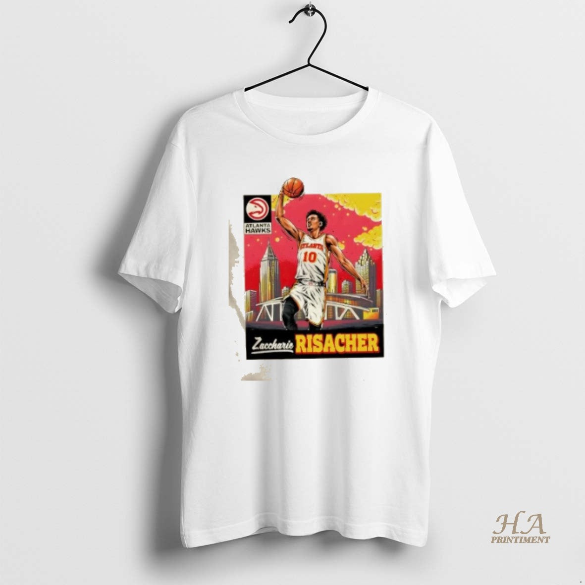 Official Atlanta Hawks Daniels Grey Core Skyline Player T-Shirts, Hoodie, Sweatshirt | InkNestWear.com